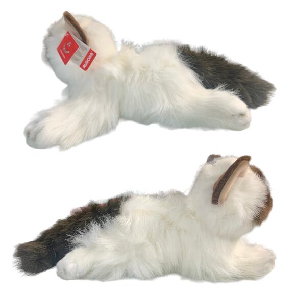 Bella Siamese Cat Aurora Birman Cat Blue Eyes Stuffed Animal Plush 16 inches - Picture 3 of 10